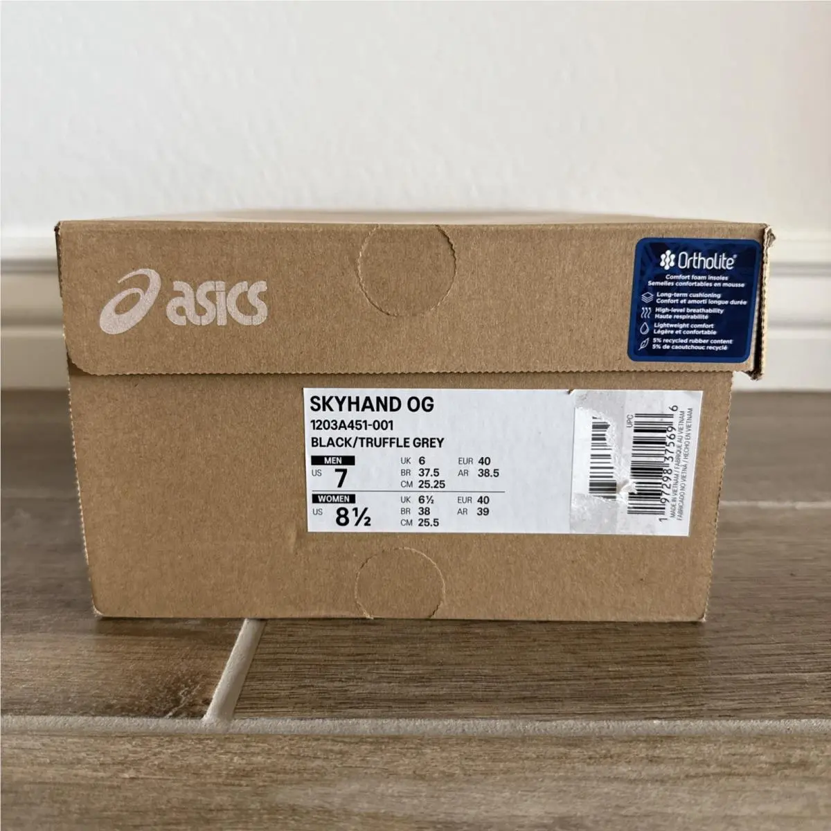 Asics shoes - SKYHAND OG - SKYHAND - 1203A451-001 - Black (UPC: 197298375696) 8