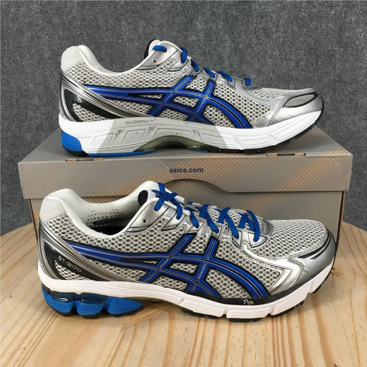 Asics GT-2170 Running Shoes Mens 12.5 4E Athletic Sneaker Lace Up Multicolor