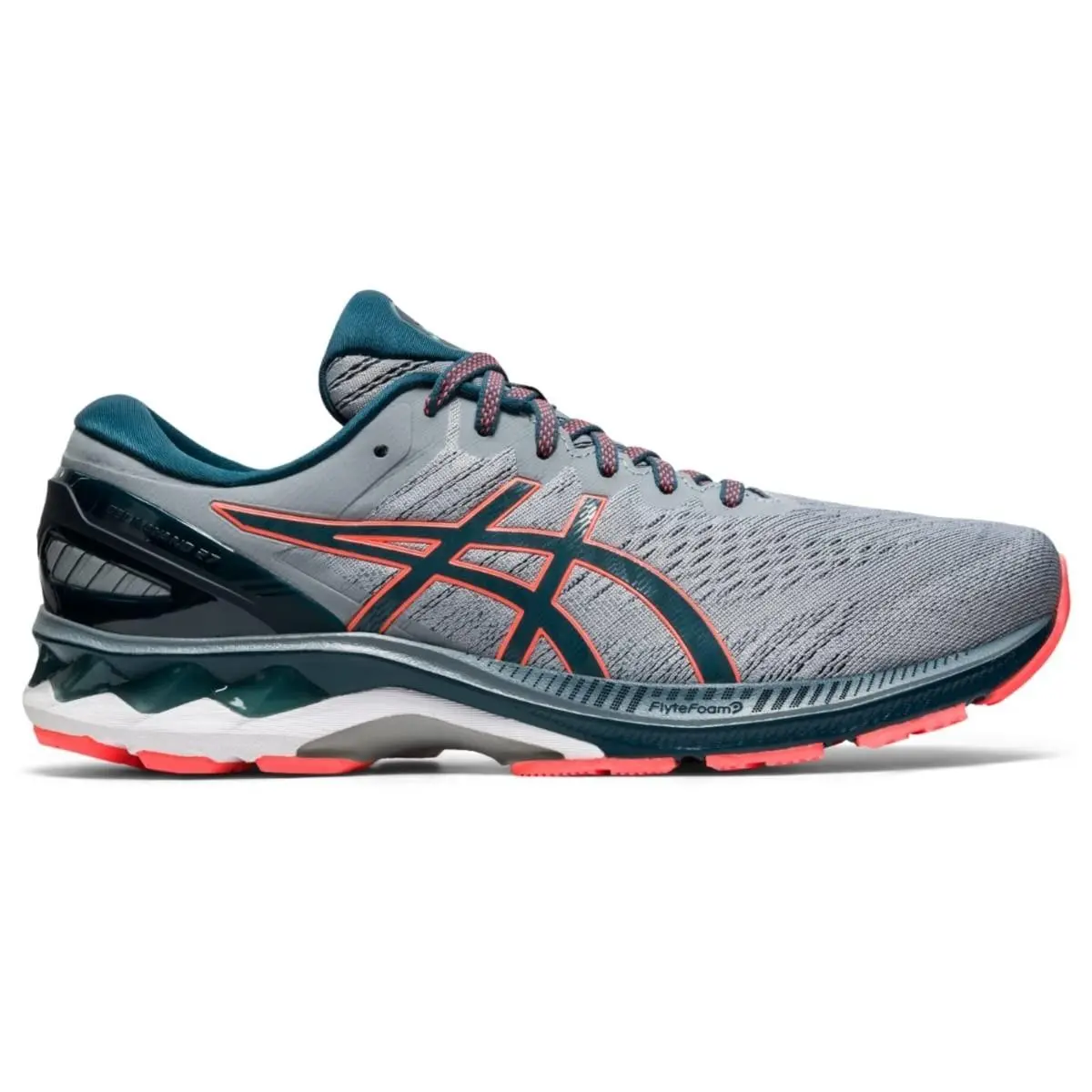 Asics shoes - ASICS GEL- KAYANO 27 - KAYANO - 1011A835-021 - Sheet Rock/Magnetic Blue 1