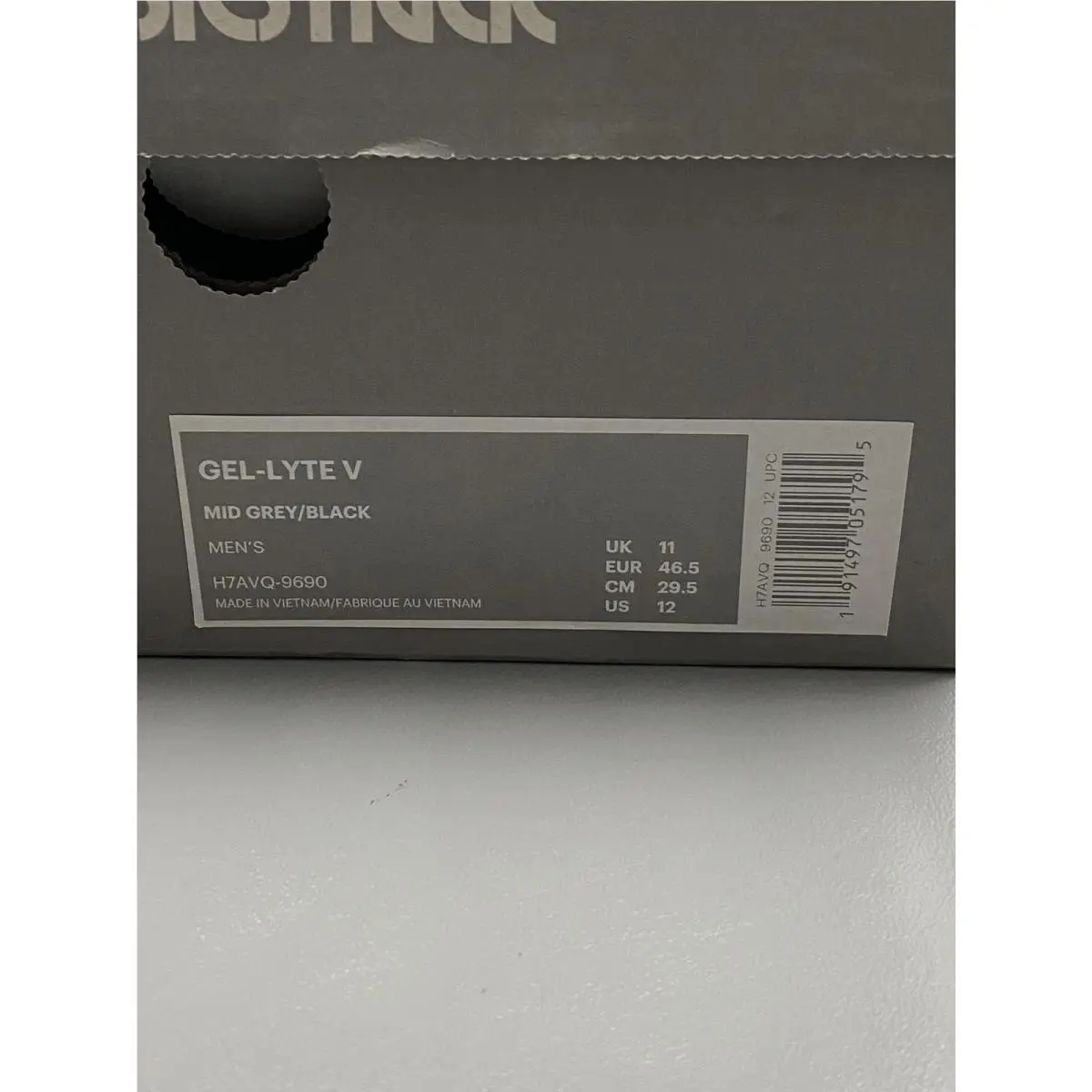 Asics shoes - ASICS GEL-Lyte V - H7AVQ-9690 - Gray 2