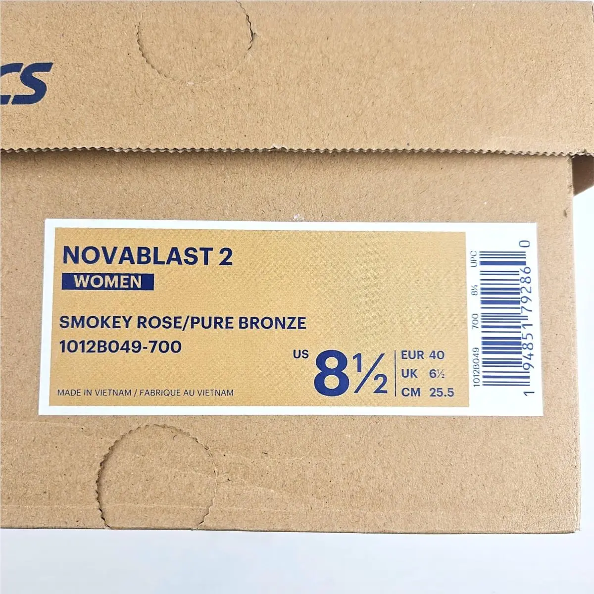 Asics shoes - ASICS Novablast - Novablast - 1012B049-700 - Pink (UPC: 194851792860) 9