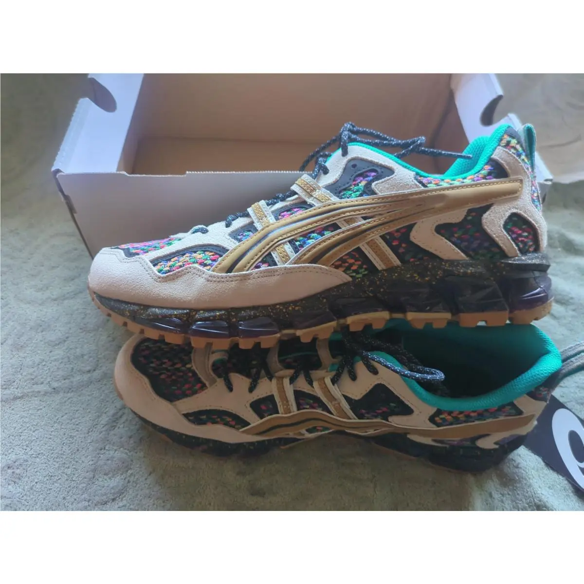 Asics Gel-nandi 360 Putty Tan Multicolor Men`s Size 11 1021A295-201 2020