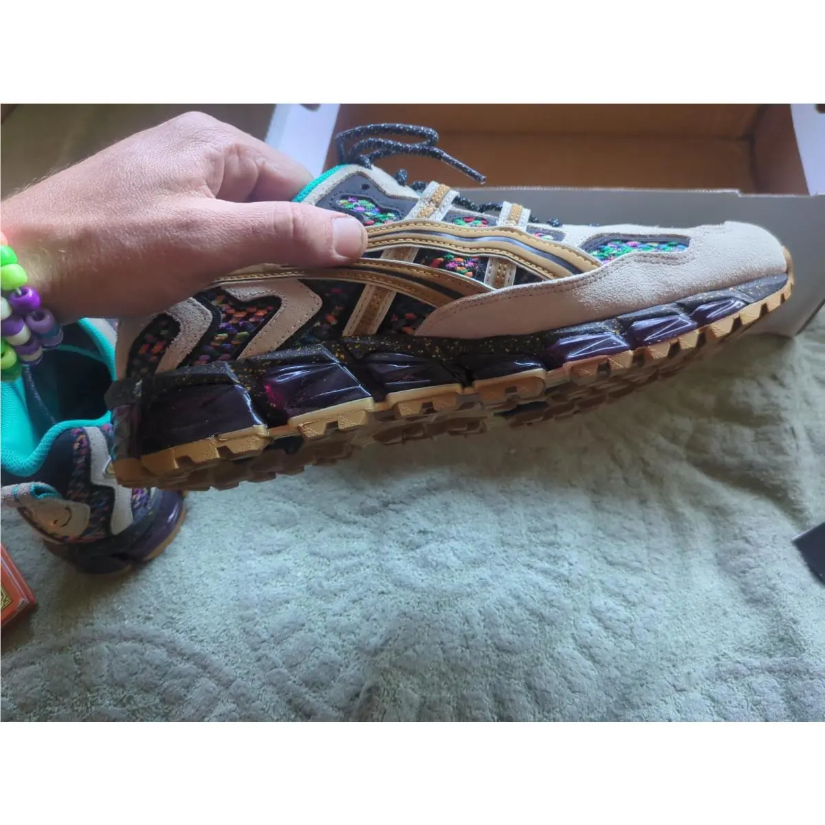 Asics shoes - ASICS GEL-Nandi 360 - 1021A295-201 - Brown 9
