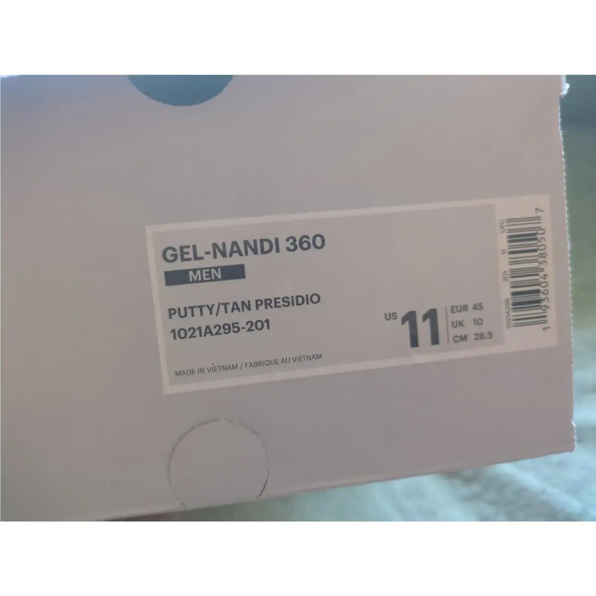Asics shoes - ASICS GEL-Nandi 360 - 1021A295-201 - Brown 1