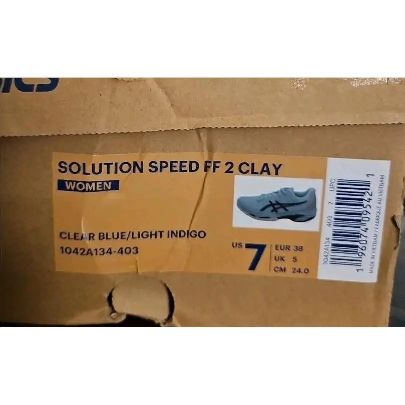 Asics shoes - ASICS Solution Speed FF - Solution Speed - 1042A134-403 - Clear Blue/Light Indigo 11