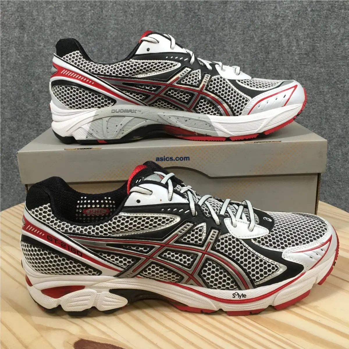 Asics GT-2160 Running Shoes Mens 13 Athletic Sneakers Multicolor Lace Up