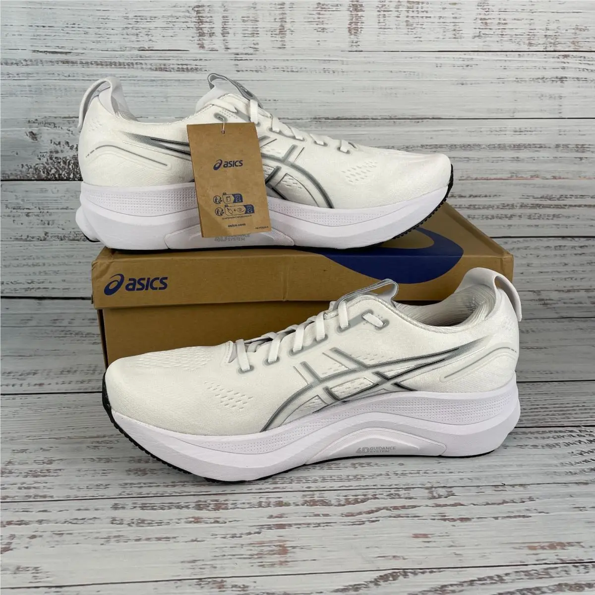 Asics shoes - ASICS GEL-Kayano - 1011C052-100 - White (UPC: 197298881494) 0