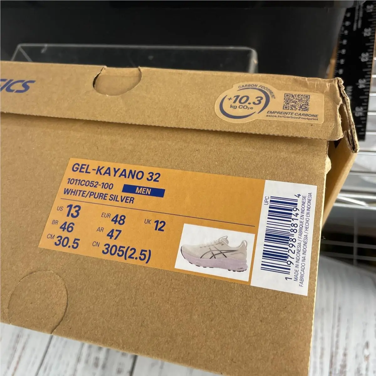 Asics shoes - ASICS GEL-Kayano - 1011C052-100 - White (UPC: 197298881494) 9