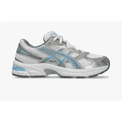 Asics Kid`s US 4.5 Gel-1130 GS White/artic Sky Shoes 1204A169-100
