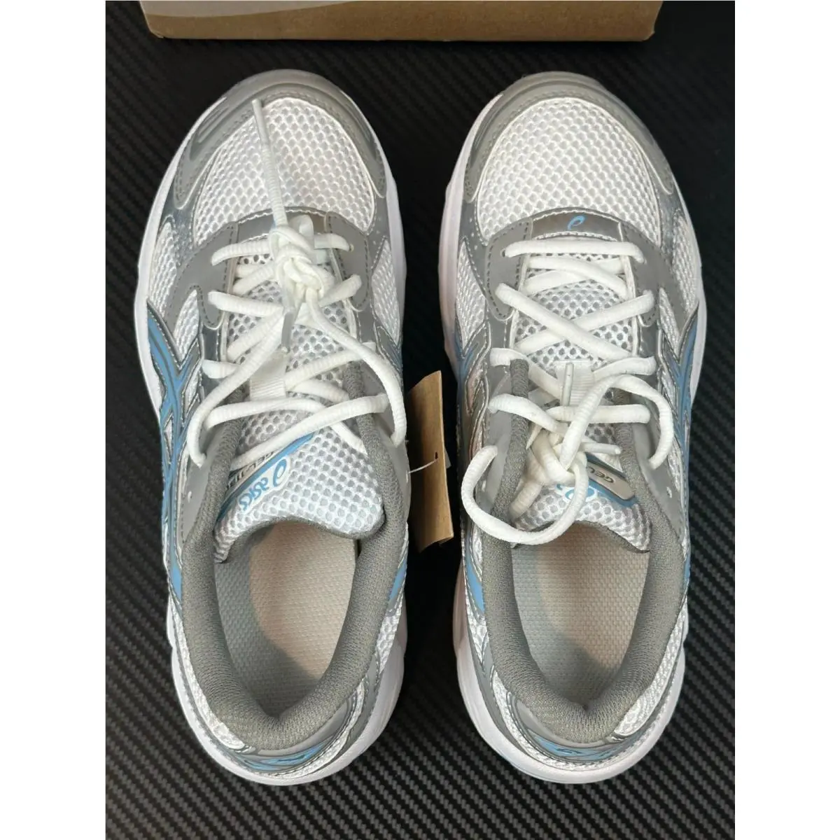Asics shoes - GEL-1130 GS - 1204A169-100 - White/Artic Sky (UPC: 197298617949) 8