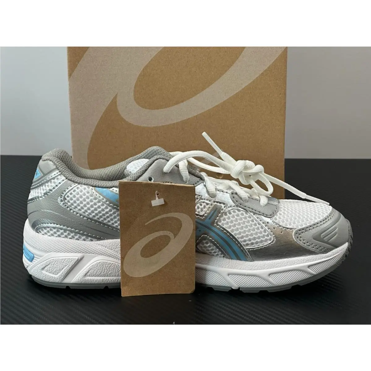 Asics shoes - GEL-1130 GS - 1204A169-100 - White/Artic Sky (UPC: 197298617949) 11