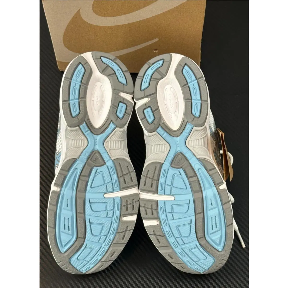 Asics shoes - GEL-1130 GS - 1204A169-100 - White/Artic Sky (UPC: 197298617949) 12