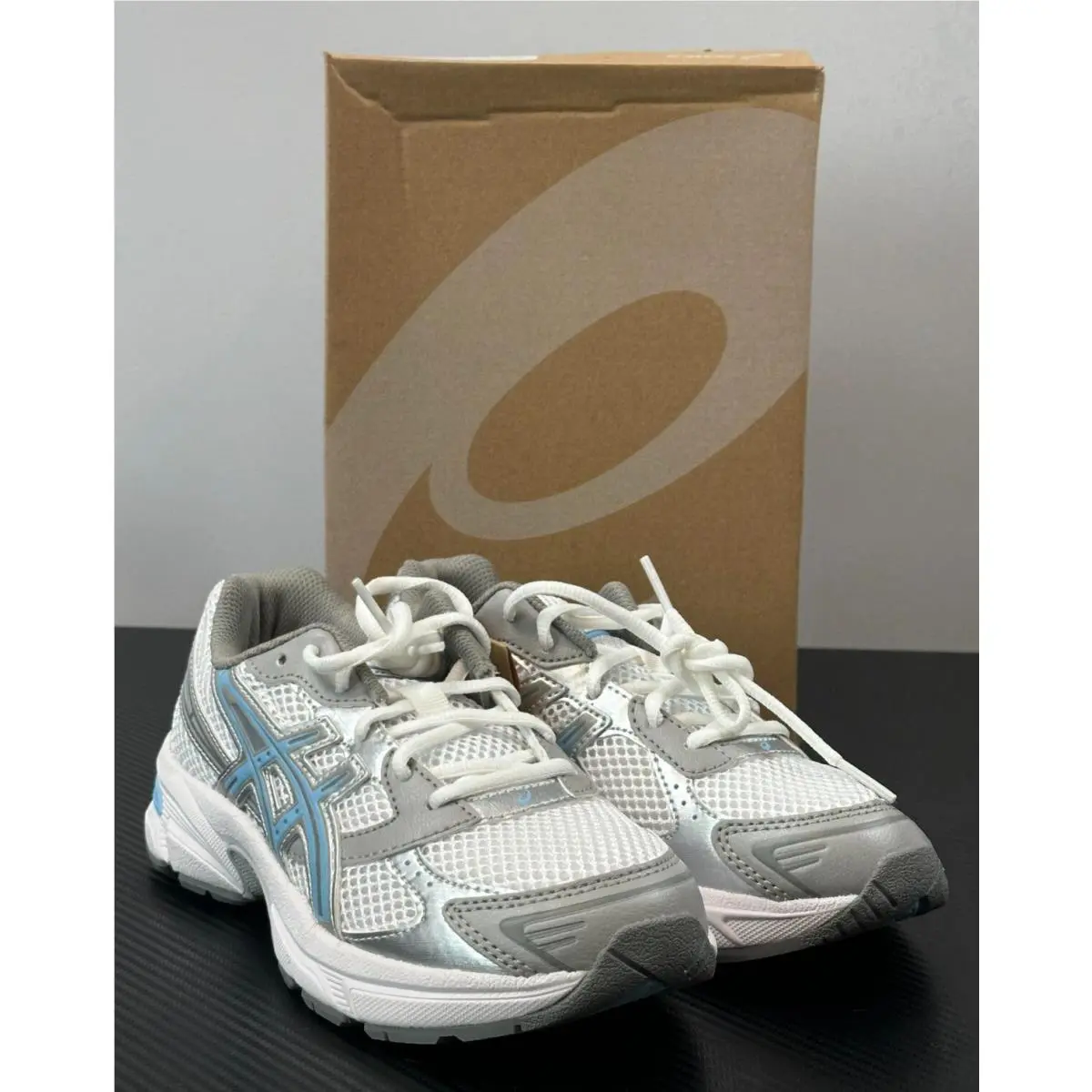 Asics shoes - GEL-1130 GS - 1204A169-100 - White/Artic Sky (UPC: 197298617949) 1