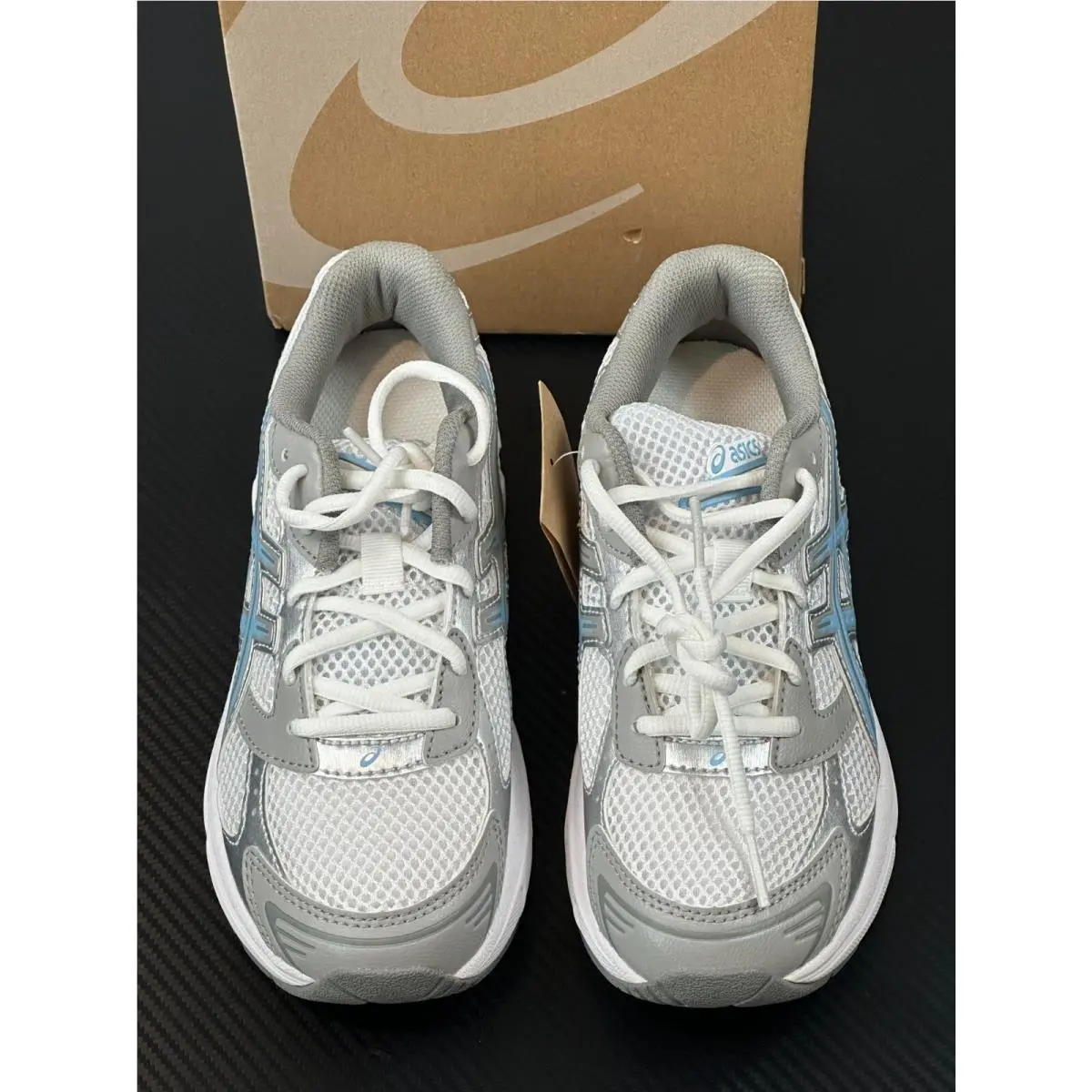 Asics shoes - GEL-1130 GS - 1204A169-100 - White/Artic Sky (UPC: 197298617949) 3