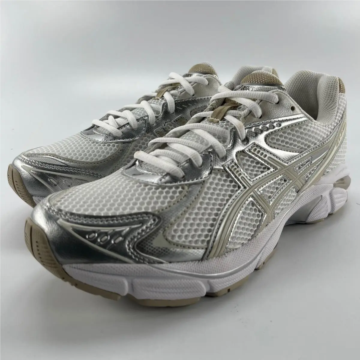 Asics GT-2160 White Putty Mens Running Shoes 1203A544-100 Size 8.5