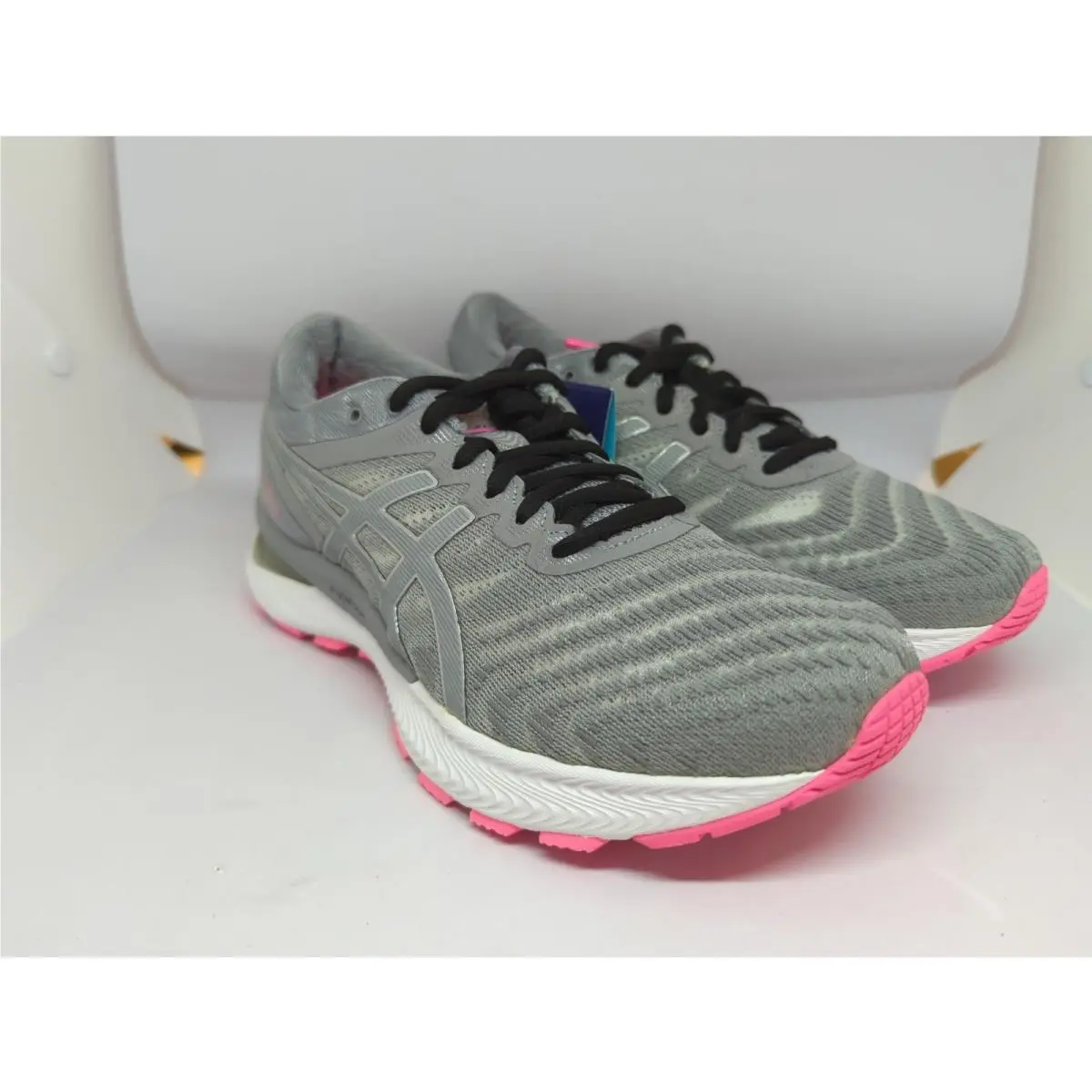 Asics Gel Nimbus 22 Lite Show Womens Running Shoes Sheet Rock Sz 7