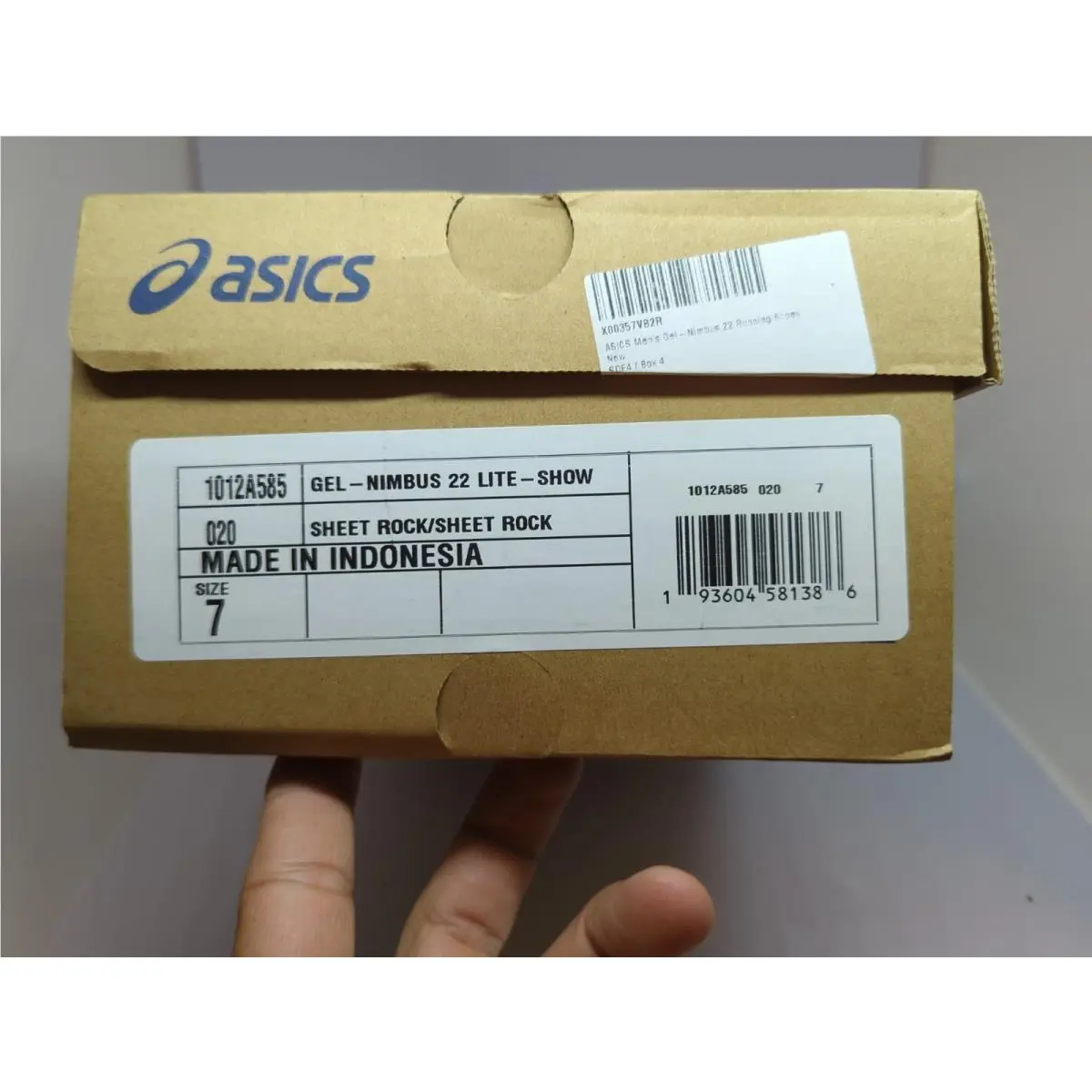 Asics shoes - ASICS GEL-Nimbus 22 - 1012A585-020 - Gray (UPC: 193604581386) 9