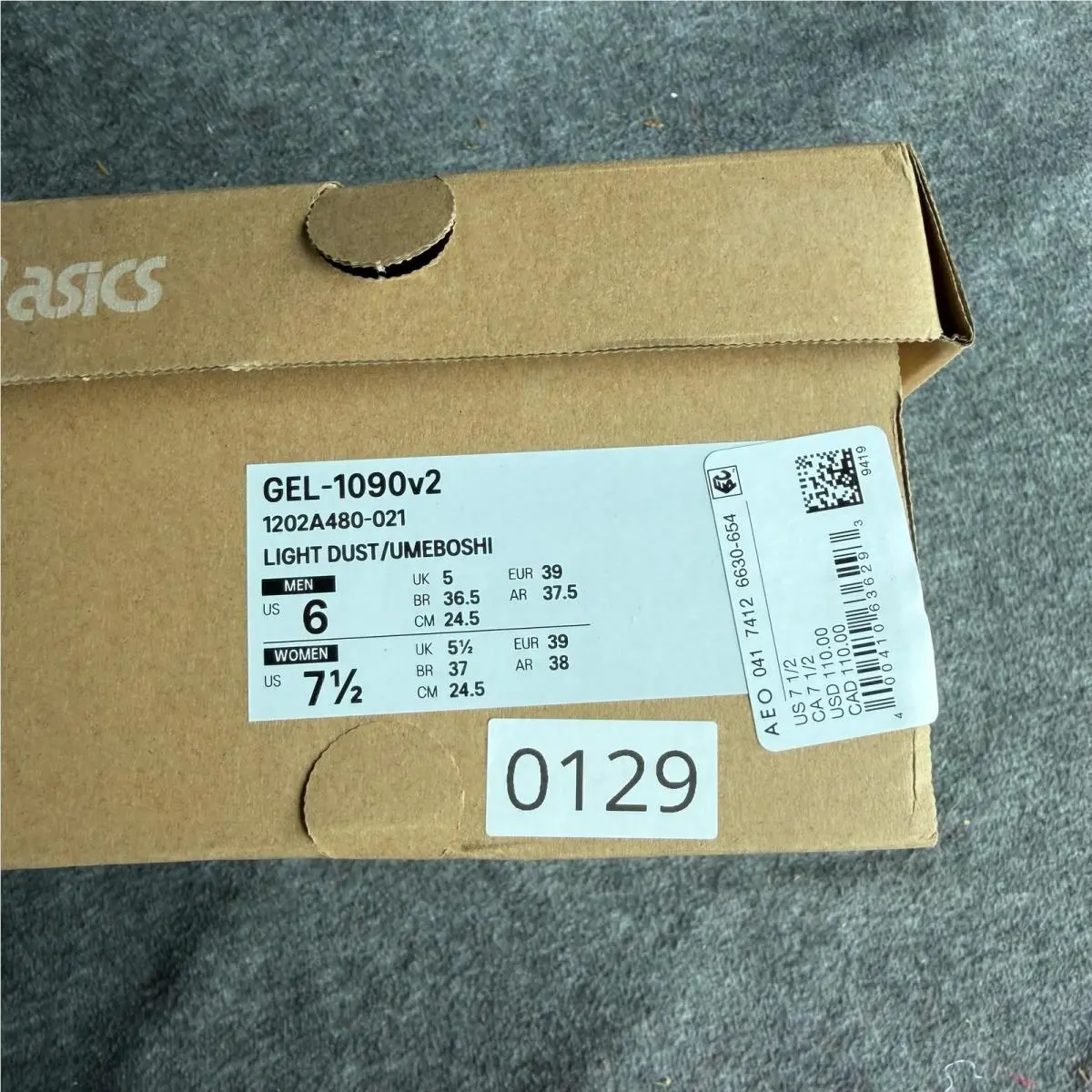 Asics shoes - ASICS GEL-1090v2 - Beige 6