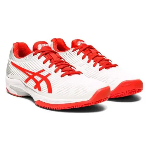 Asics Solution Speed FF Women`s White/fiery Red US 10.5