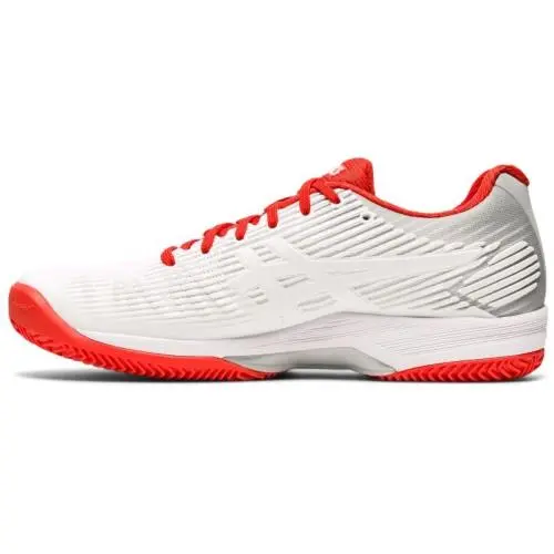Asics shoes - ASICS Solution Speed FF - Solution Speed - 1042A002-104 - White/Fiery Red 0