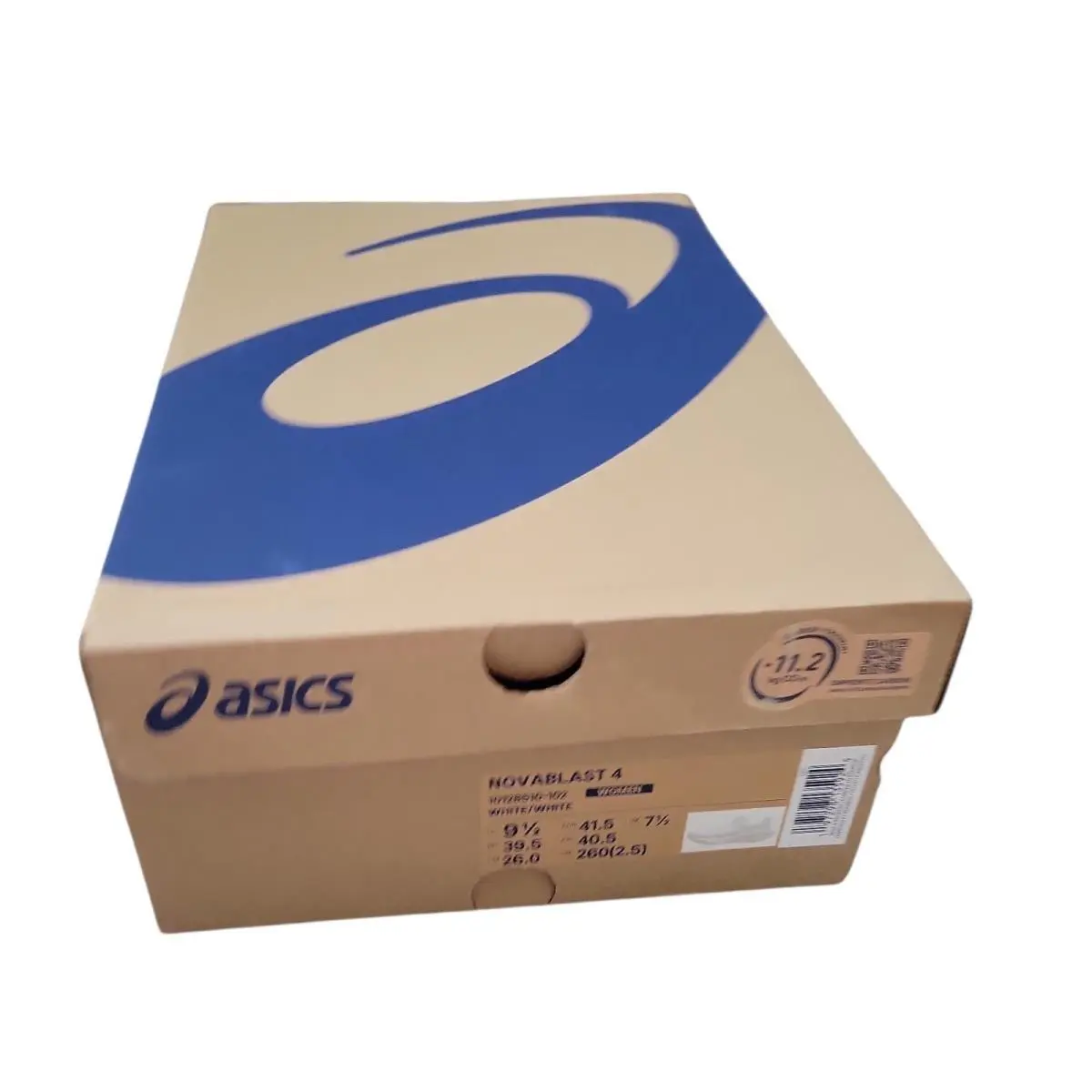 Asics shoes - Asics Novablast 4 - Novablast - 1012B510-102 - White/White 5