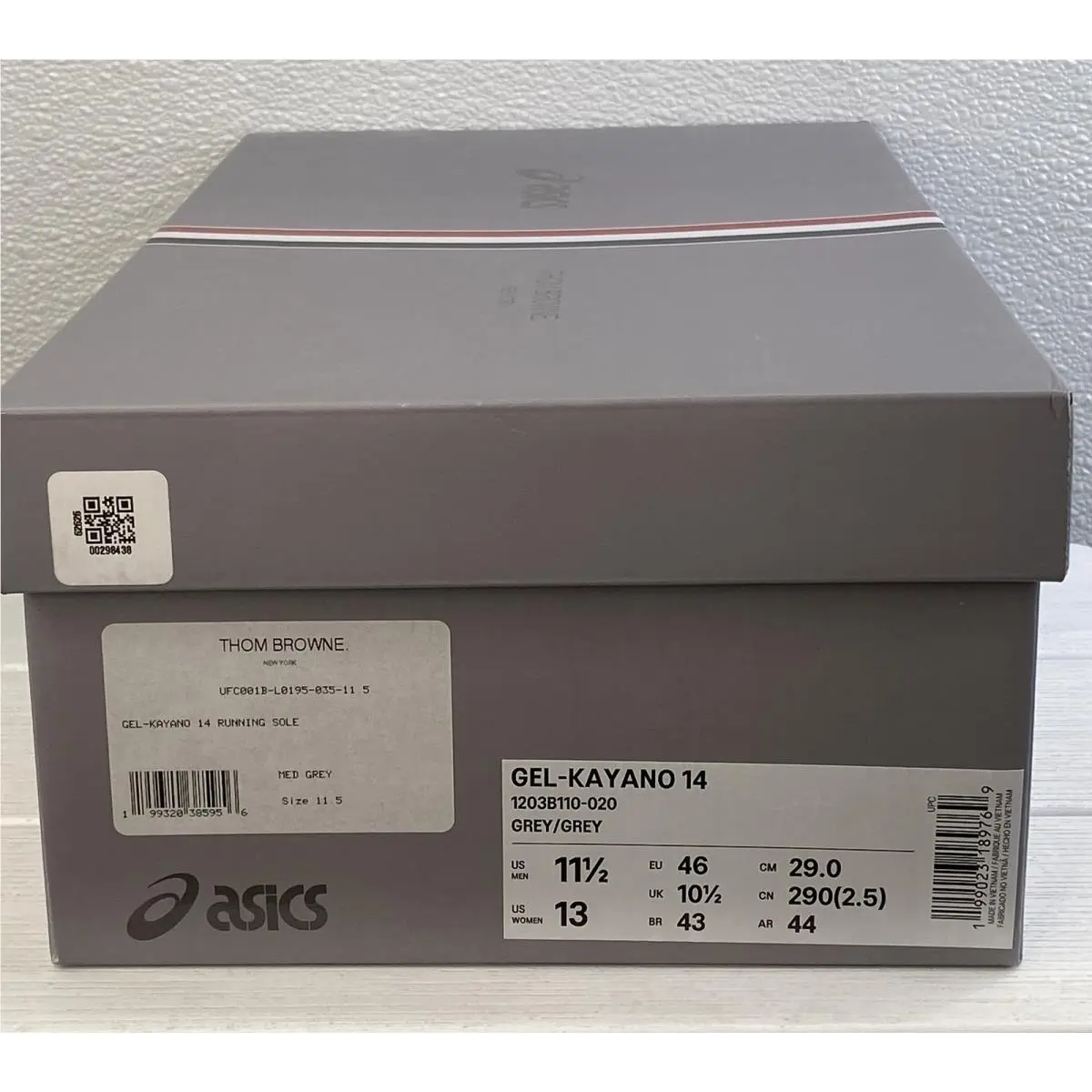 Asics shoes - Gray (UPC: 199023189769) 16