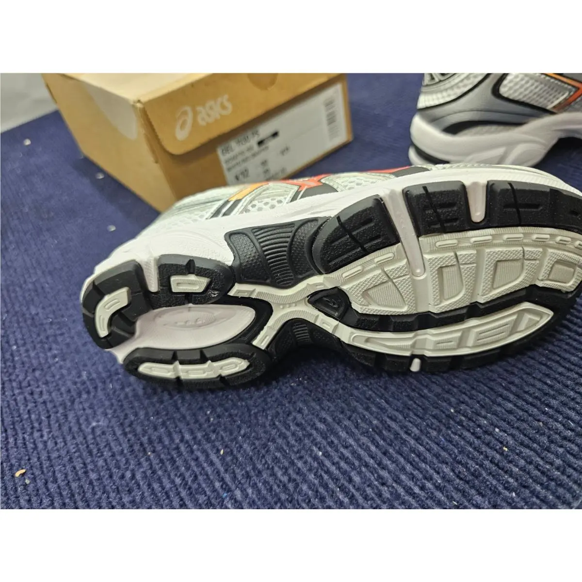 Asics shoes - GEL-1130 PS - 1204A170-104 - White/Red Snapper (UPC: 199023023056) 2