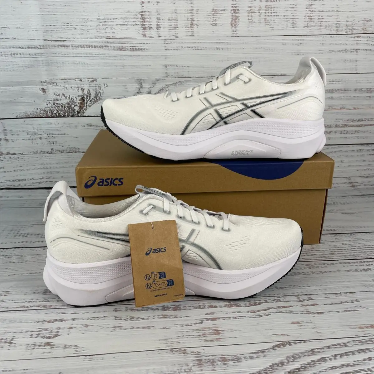 Asics shoes - ASICS GEL-Kayano - White (UPC: 197298881470) 0