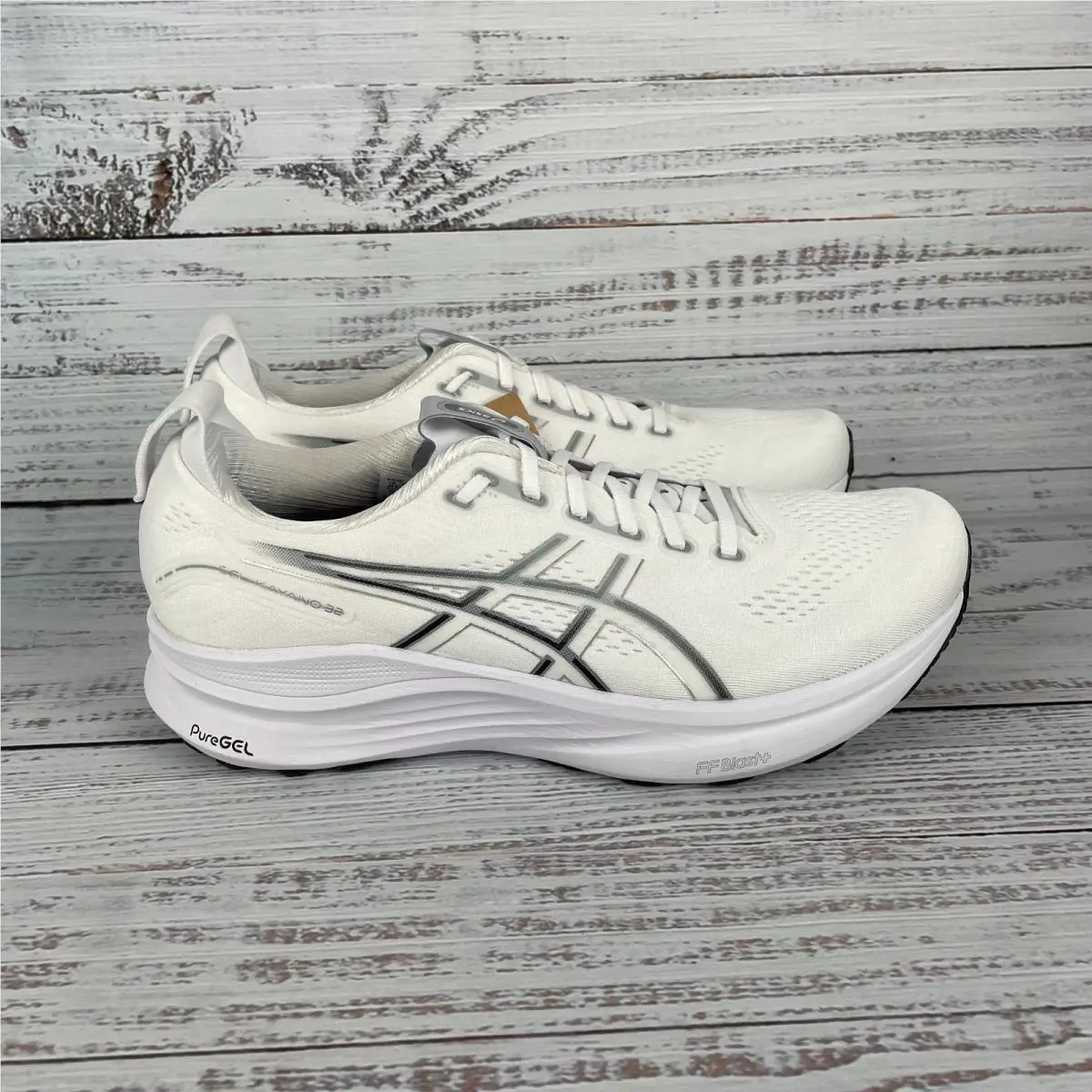 Asics shoes - ASICS GEL-Kayano - White (UPC: 197298881470) 2
