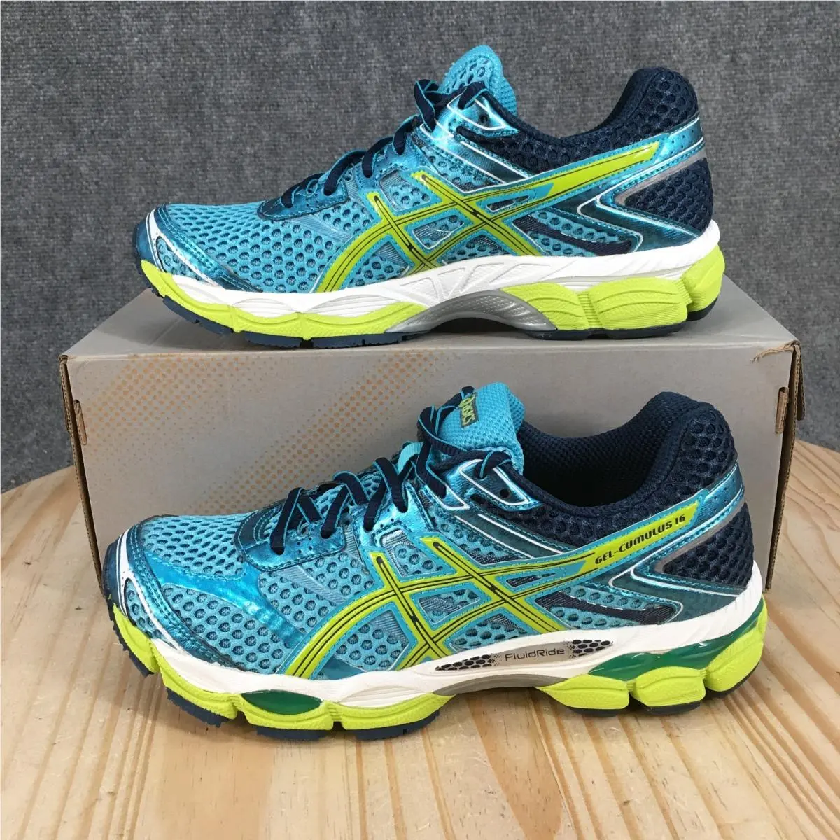 Asics shoes - ASICS GEL-Cumulus 16 - Blue 0
