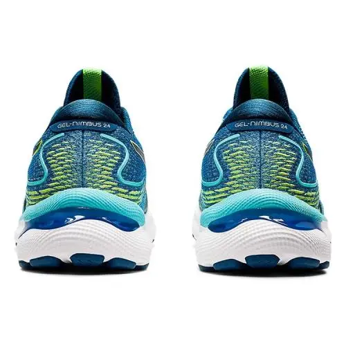 Asics shoes - ASICS GEL NIMBUS 24 - GEL NIMBUS - 1011B359-400 - Lake Drive/Hazard Green 3