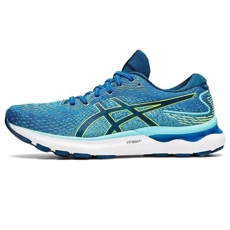 Asics shoes - ASICS Gel-Nimbus 24 - 1011B359-400 - Lake Drive/Hazard Green 0