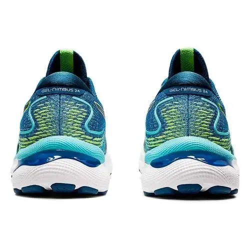 Asics shoes - ASICS Gel-Nimbus 24 - 1011B359-400 - Lake Drive/Hazard Green 3