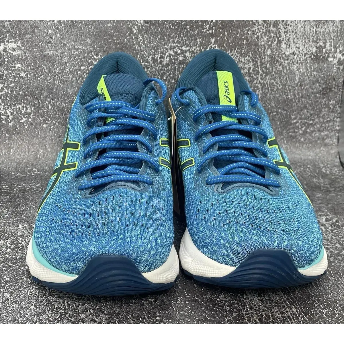 Asics shoes - ASICS Gel-Nimbus 24 - 1011B359-400 - Lake Drive/Hazard Green 4