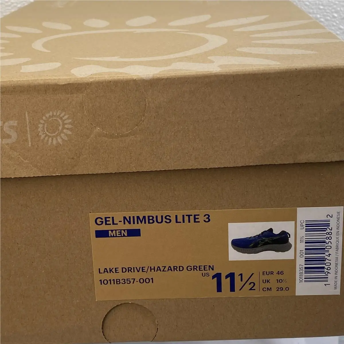 Asics shoes - Blue (UPC: 196074058822) 9