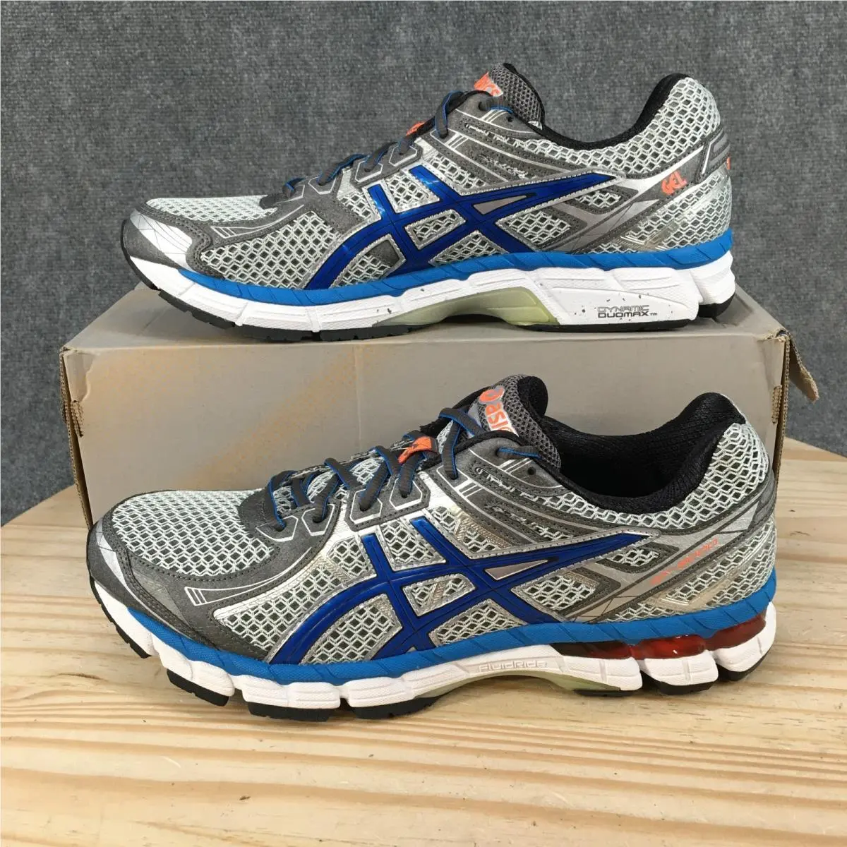 Asics GT-2000 Running Shoes Mens 12.5 B Athletic Sneakers Lace Up Multicolor