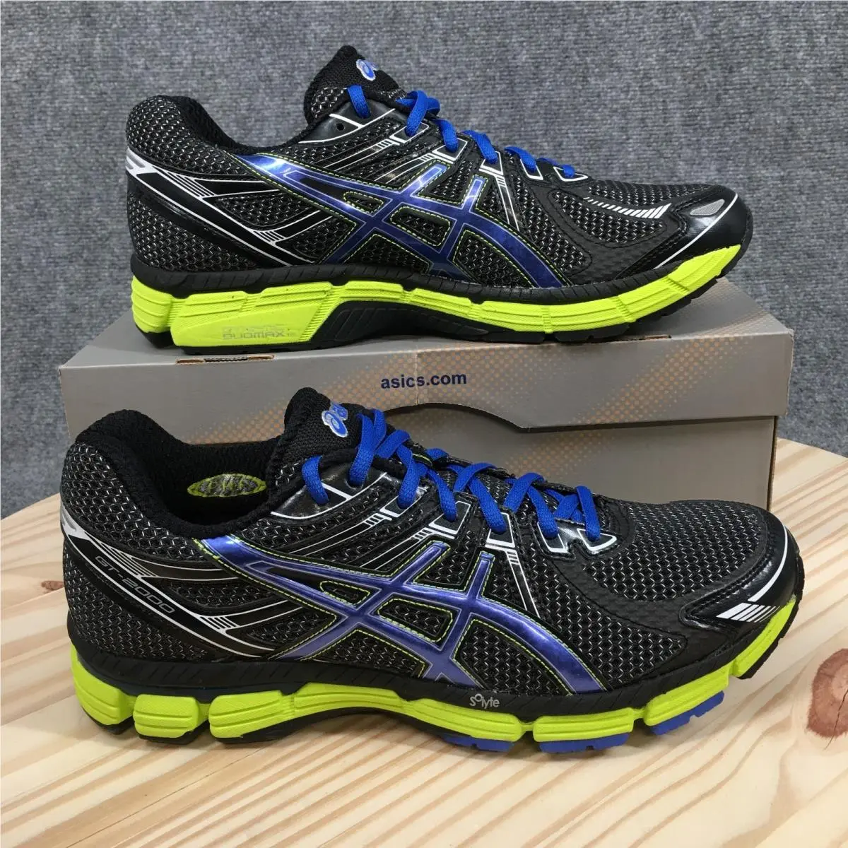Asics GT-2000 Running Shoes Mens 10 Athletic Sneakers Lace Up Multicolor