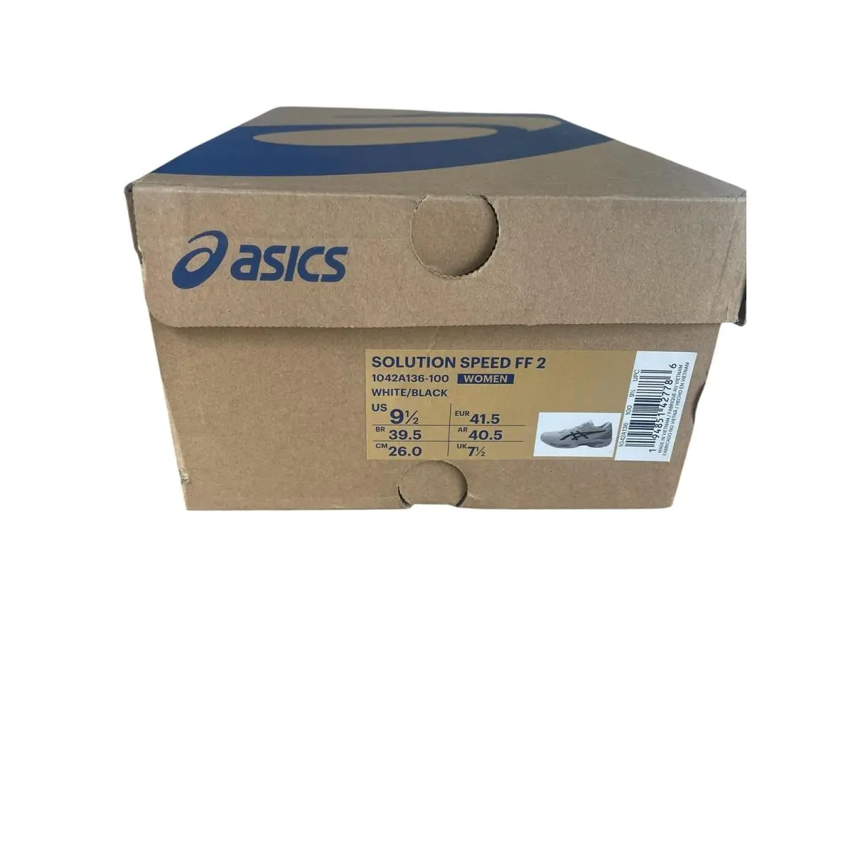 Asics shoes - Solution Speed FF 2 - Solution Speed - 1042A136100 - White (UPC: 194851427786) 8