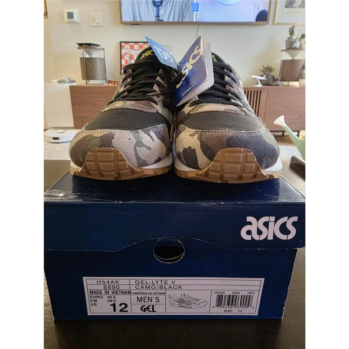 Asics shoes - ASICS GEL-Lyte V - H54AK-8890 - Multicolor, Manufacturer: Woodland Camo (UPC: 8718833370437) 0