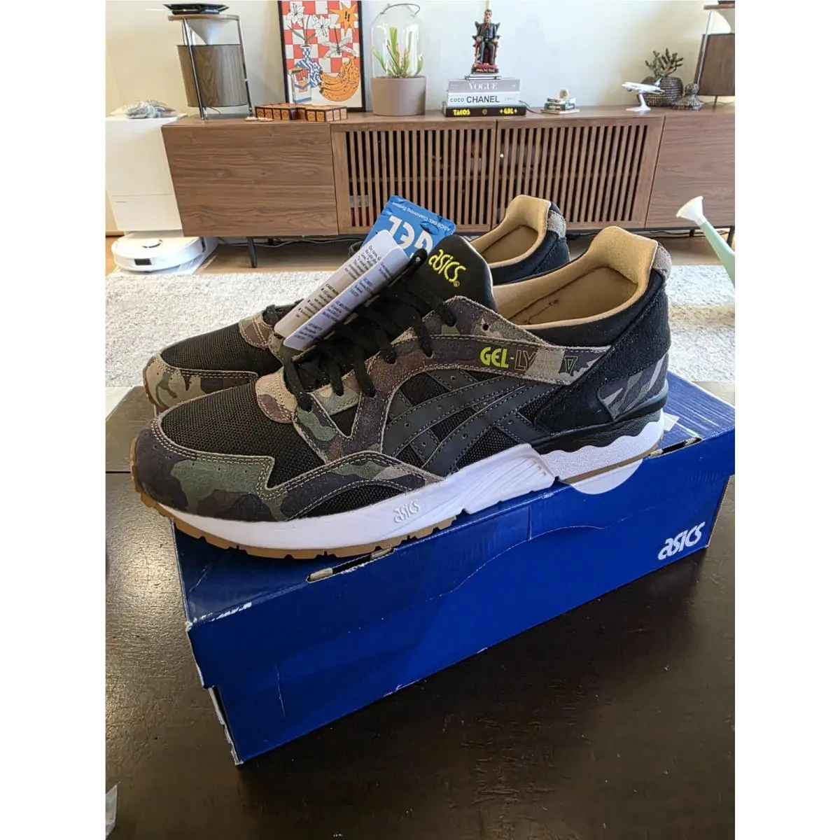 Asics shoes - ASICS GEL-Lyte V - H54AK-8890 - Multicolor, Manufacturer: Woodland Camo (UPC: 8718833370437) 3
