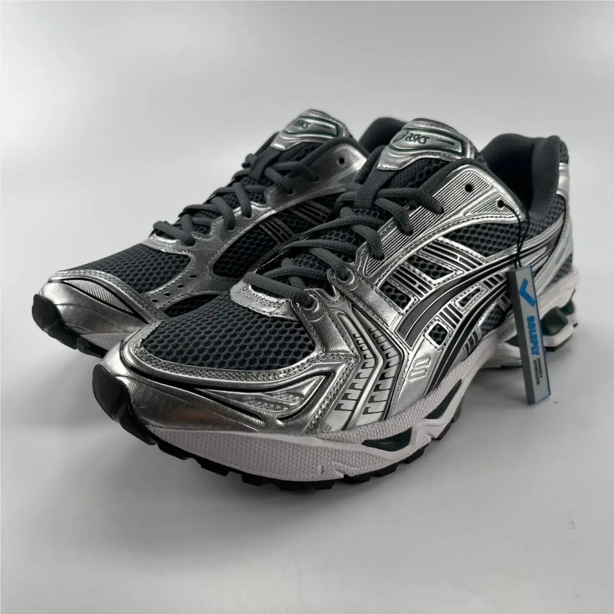 Asics Gel Kayano 14 Metropolis Jasper Green Running Shoes 1203A537-020 Mens 10.5