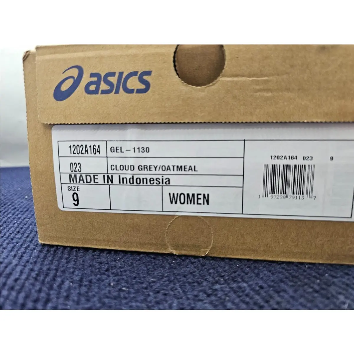 Asics shoes - Cloud Grey/Oatmeal (UPC: 197298791137) 0
