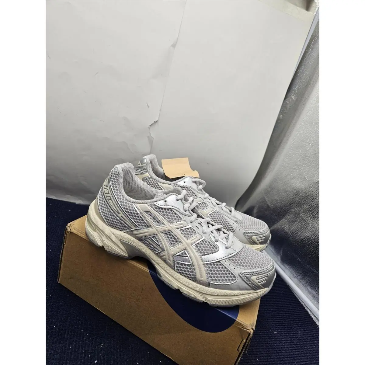 Asics shoes - Cloud Grey/Oatmeal (UPC: 197298791137) 3