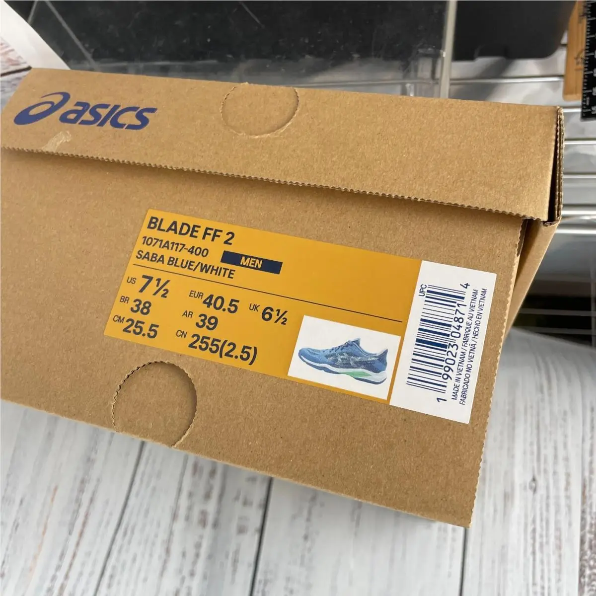 Asics shoes - ASICS Blade FF 2 - Blade - Blue (UPC: 199023048714) 9