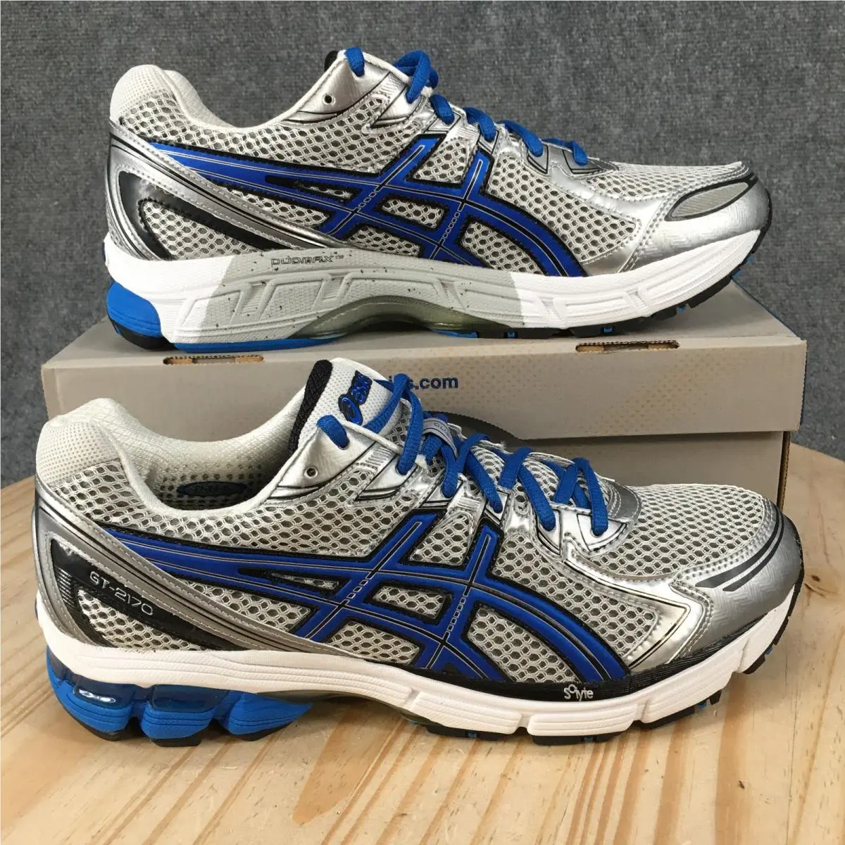 Asics GT-2170 Shoes Mens 11.5 Athletic Sneakers Lace Up Low Top Multicolor