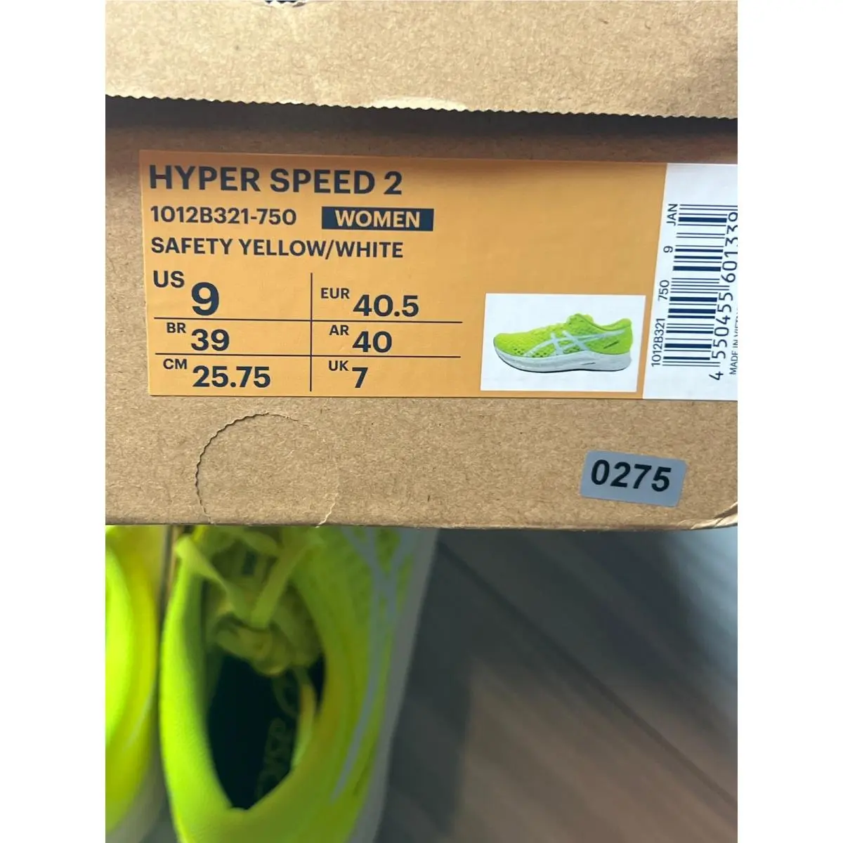 Asics shoes - ASICS Hyper Speed - Hyper Speed - Yellow 4
