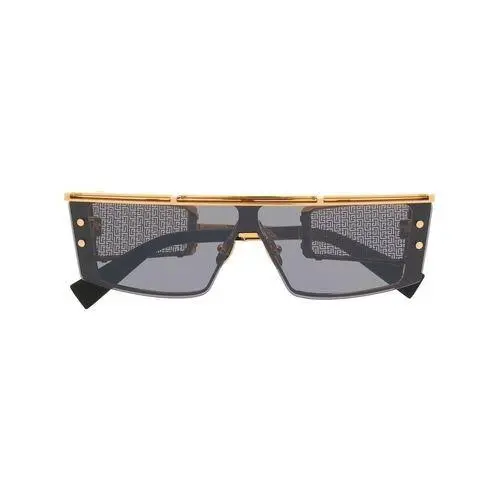 Balmain Eyewear by Akoni Wonder Boy Iii Oversized Frame Sunglasses Shield Japan