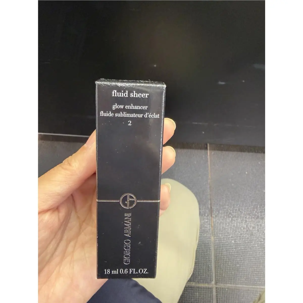 Giorgio Armani Fluid Sheer Glow Enhancer 2 /18ml 0.6 Oz