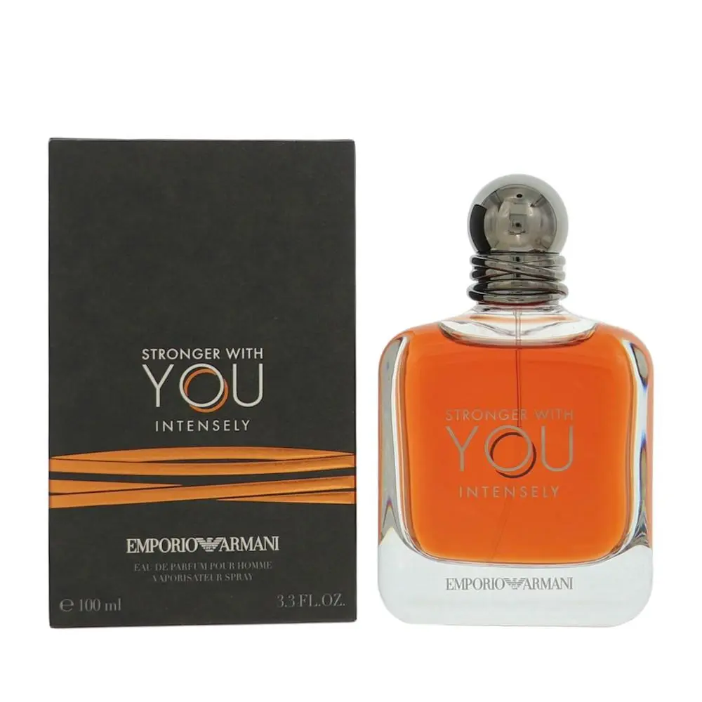 Emporio Armani Stronger with You Intensely 3.30 Oz Eau De Parfum Spray by