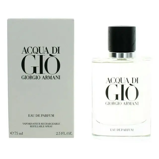 Giorgio Armani Acqua di Gio Eau de Parfum For Men 2.5fl. oz./100%AUTHENTIC